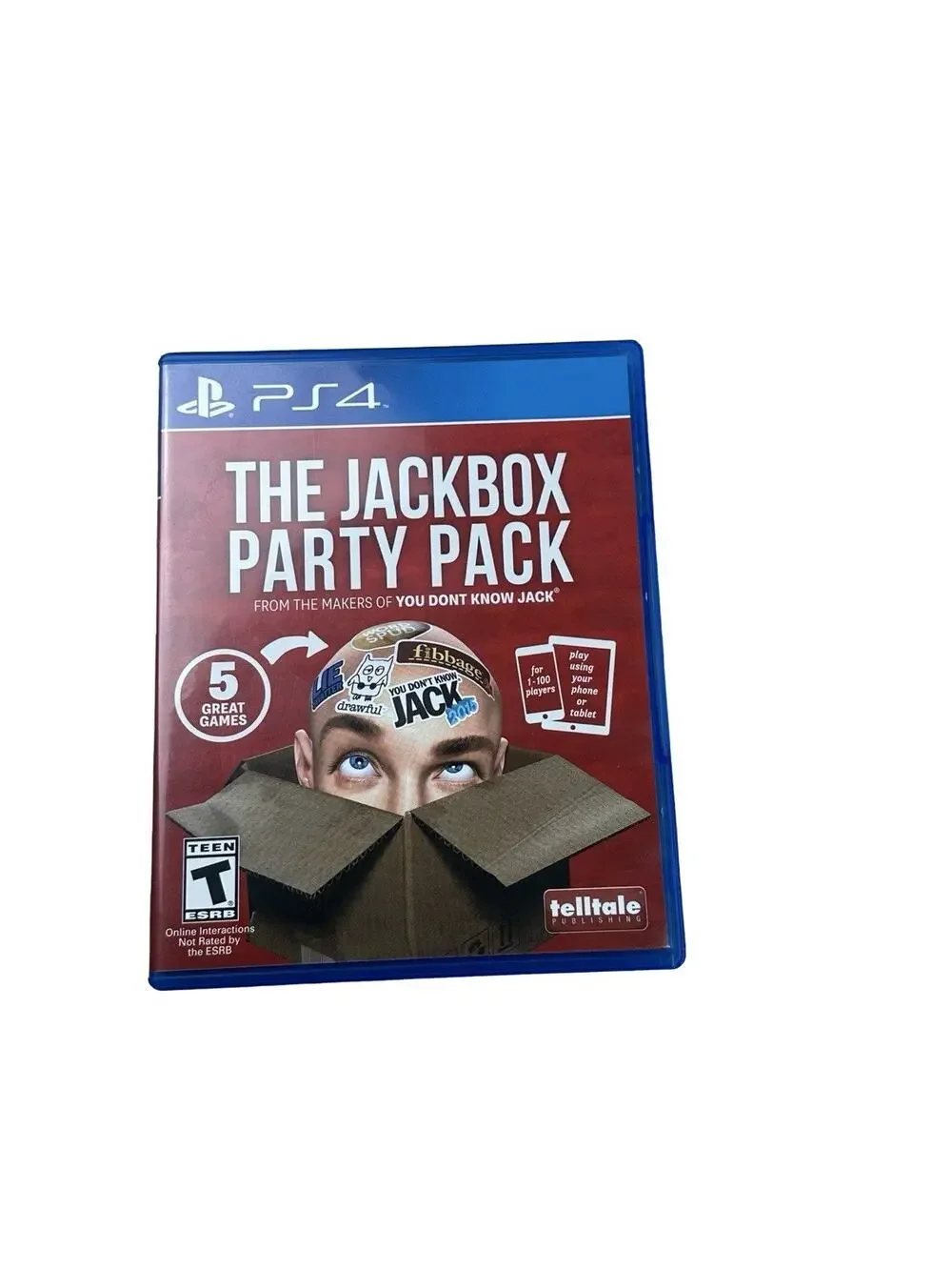 Jackbox PARTY PACK (Playstation 4,2015) PS4 Tested